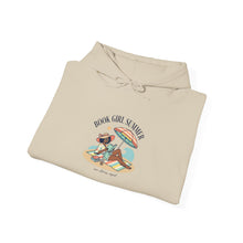 Load image into Gallery viewer, Book Girl Summer Hoodie | Bookish, beach reads, summer aesthetic