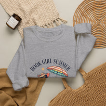 Load image into Gallery viewer, Book Girl Summer Sweatshirt | BookTok, Reading Beach Reads, Bookish Aesthetic