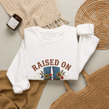 Load image into Gallery viewer, Raised on Grit &amp; Sunlight Sweatshirt | Western Cowgirl Ranch Rustic Prairie