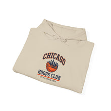 Load image into Gallery viewer, Chicago Hoops Club Hoodie | city basketball, varsity streetwear