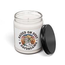 Load image into Gallery viewer, Raised on Dust &amp; Daydreams Candle, Rustic Western Prairie Soy Jar