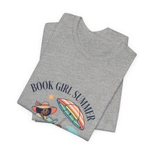 Load image into Gallery viewer, Book Girl Summer Tee | BookTok, beach reads, bookish summer aesthetic