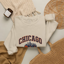 Load image into Gallery viewer, Chicago Hoops Club Sweatshirt | city basketball, varsity collegiate