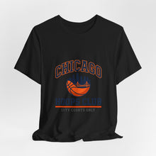 Load image into Gallery viewer, Chicago Hoops Club T-Shirt | city basketball varsity, collegiate streetwear