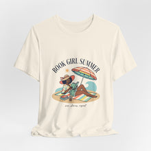 Load image into Gallery viewer, Book Girl Summer Tee | BookTok, beach reads, bookish summer aesthetic
