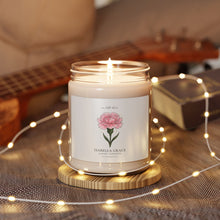 Load image into Gallery viewer, Birth Month Flower Candle | Personalized Botanical Soy Candle, Custom Name