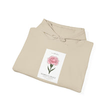 Load image into Gallery viewer, Peony Birth Flower Hoodie | Botanical Watercolor, Personalized Name
