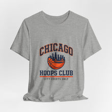 Load image into Gallery viewer, Chicago Hoops Club T-Shirt | city basketball varsity, collegiate streetwear