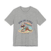 Load image into Gallery viewer, Book Girl Summer Tee | BookTok, beach reads, bookish summer aesthetic