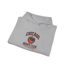 Load image into Gallery viewer, Chicago Hoops Club Hoodie | city basketball, varsity streetwear