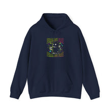 Load image into Gallery viewer, Feral But Free hoodie | feral, chaotic, quirky humor, millennial burnout