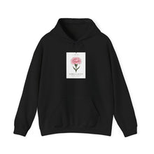 Load image into Gallery viewer, Peony Birth Flower Hoodie | Botanical Watercolor, Personalized Name