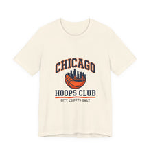 Load image into Gallery viewer, Chicago Hoops Club T-Shirt | city basketball varsity, collegiate streetwear