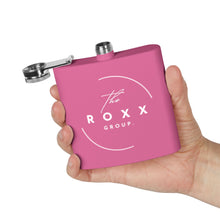 Load image into Gallery viewer, Personalized Stainless Steel Flask - 6oz Travel Drinkware for Groomsmen &amp; Celebrations