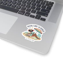 Load image into Gallery viewer, Book Girl Summer Kiss-Cut Stickers | BookTok, bookish summer aesthetic