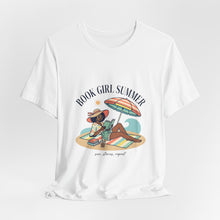 Load image into Gallery viewer, Book Girl Summer Tee | BookTok, beach reads, bookish summer aesthetic