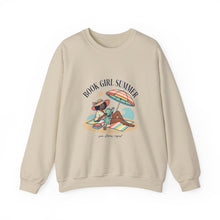 Load image into Gallery viewer, Book Girl Summer Sweatshirt | BookTok, Reading Beach Reads, Bookish Aesthetic