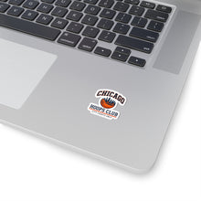 Load image into Gallery viewer, Chicago Hoops Club Kiss-Cut Sticker | city basketball, varsity streetwear