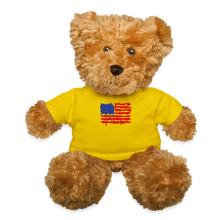 Load image into Gallery viewer, American Flag Melting | Teddy Bear - yellow