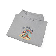 Load image into Gallery viewer, Book Girl Summer Hoodie | Bookish, beach reads, summer aesthetic