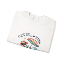 Load image into Gallery viewer, Book Girl Summer Sweatshirt | BookTok, Reading Beach Reads, Bookish Aesthetic
