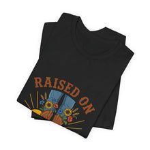 Load image into Gallery viewer, Raised On Grit &amp; Sunlight T-Shirt | Western cowgirl ranch vintage prairie
