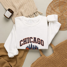 Load image into Gallery viewer, Chicago Hoops Club Sweatshirt | city basketball, varsity collegiate