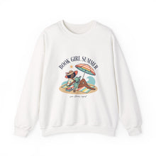 Load image into Gallery viewer, Book Girl Summer Sweatshirt | BookTok, Reading Beach Reads, Bookish Aesthetic