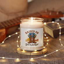 Load image into Gallery viewer, Raised On Grit &amp; Sunlight Candle | Rustic Western Cowgirl Soy Candle