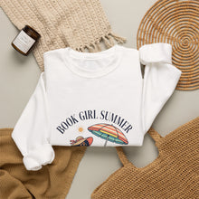 Load image into Gallery viewer, Book Girl Summer Sweatshirt | BookTok, Reading Beach Reads, Bookish Aesthetic