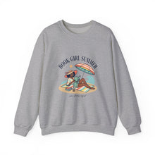 Load image into Gallery viewer, Book Girl Summer Sweatshirt | BookTok, Reading Beach Reads, Bookish Aesthetic