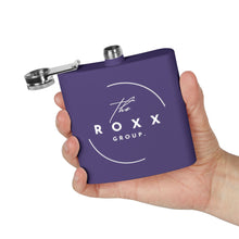 Load image into Gallery viewer, Personalized Stainless Steel Flask - 6oz Travel Drinkware for Groomsmen &amp; Celebrations