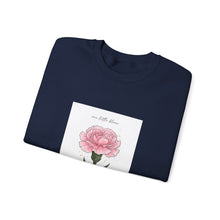 Load image into Gallery viewer, Pink Carnation Birth Flower Sweatshirt | Personalized Botanical Watercolor