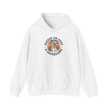 Load image into Gallery viewer, Raised on Dust &amp; Daydreams Hoodie | Western Cowgirl Rustic Ranch Prairie