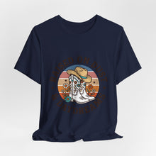 Load image into Gallery viewer, Raised on Dust &amp; Daydreams Tee | western cowgirl ranch prairie vintage