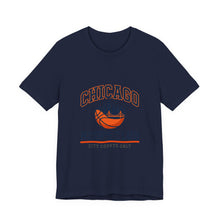 Load image into Gallery viewer, Chicago Hoops Club T-Shirt | city basketball varsity, collegiate streetwear