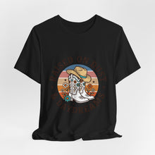 Load image into Gallery viewer, Raised on Dust &amp; Daydreams Tee | western cowgirl ranch prairie vintage