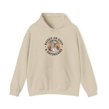 Load image into Gallery viewer, Raised on Dust &amp; Daydreams Hoodie | Western Cowgirl Rustic Ranch Prairie
