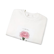 Load image into Gallery viewer, Pink Carnation Birth Flower Sweatshirt | Personalized Botanical Watercolor