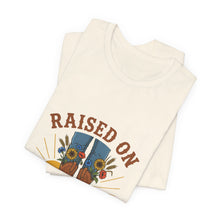 Load image into Gallery viewer, Raised On Grit &amp; Sunlight T-Shirt | Western cowgirl ranch vintage prairie