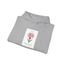 Load image into Gallery viewer, Peony Birth Flower Hoodie | Botanical Watercolor, Personalized Name