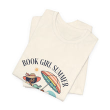 Load image into Gallery viewer, Book Girl Summer Tee | BookTok, beach reads, bookish summer aesthetic