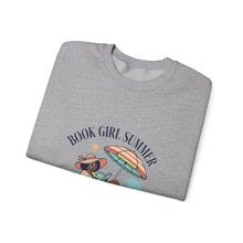 Load image into Gallery viewer, Book Girl Summer Sweatshirt | BookTok, Reading Beach Reads, Bookish Aesthetic