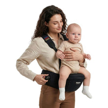 Load image into Gallery viewer, BeBeBus Hip Seat Baby Carrier | Newborn to 44 lbs