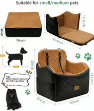 Load image into Gallery viewer, Dog Car Seat Measurements