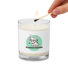 Load image into Gallery viewer, Slumber Pawties Glass Jar Soy Wax Candle