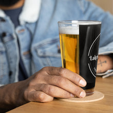 Load image into Gallery viewer, Lakemoor Diner Black Shaker Pint Glass