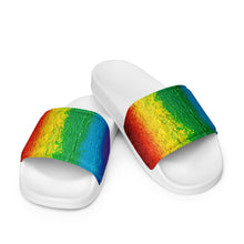 Load image into Gallery viewer, Rainbow Men's Slides