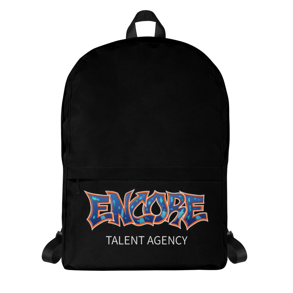 ENCORE Talent Agency Black Backpack