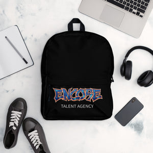 ENCORE Talent Agency Black Backpack